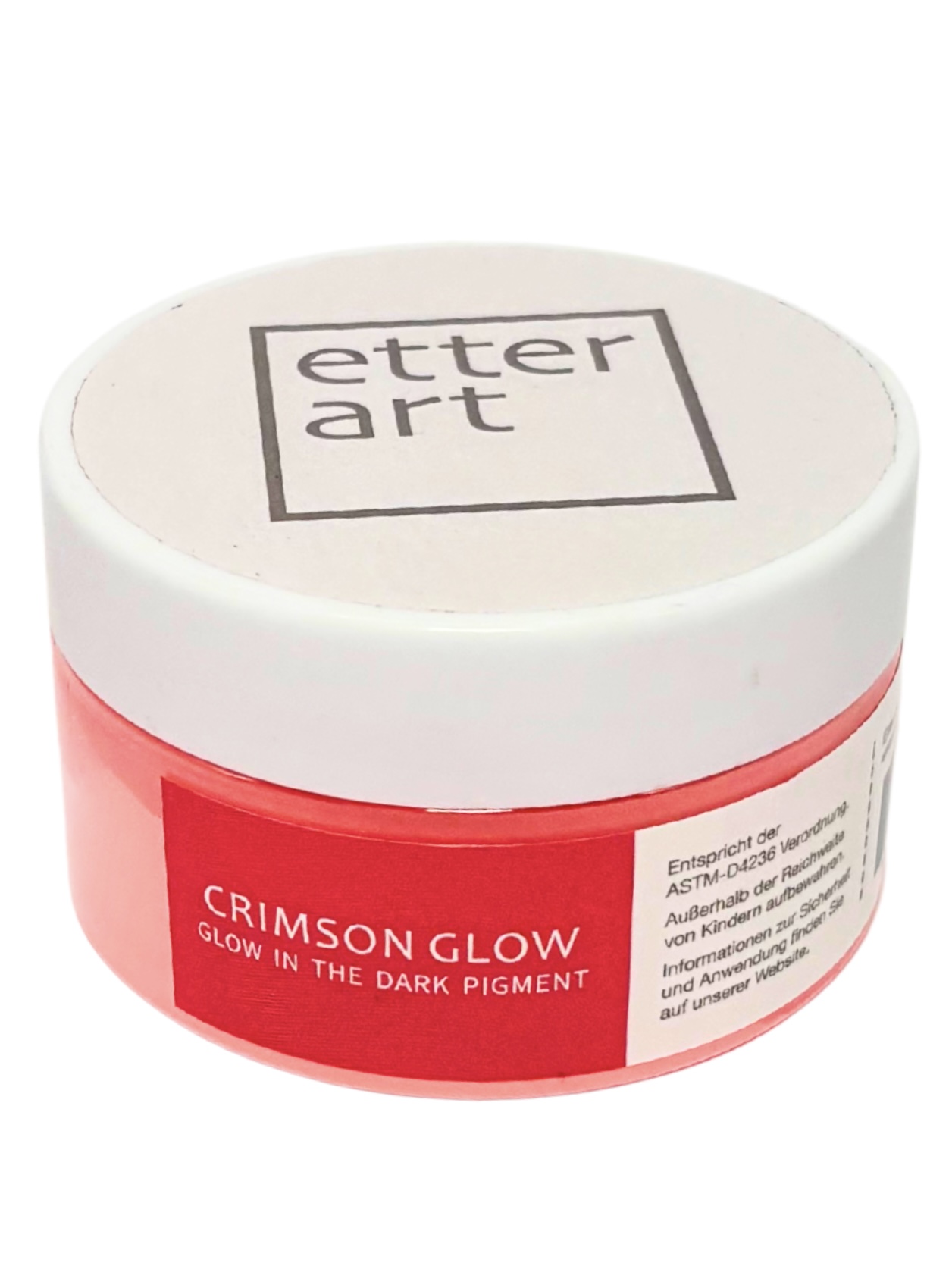 Glow in the Dark Fluorecent Crimson Glow 