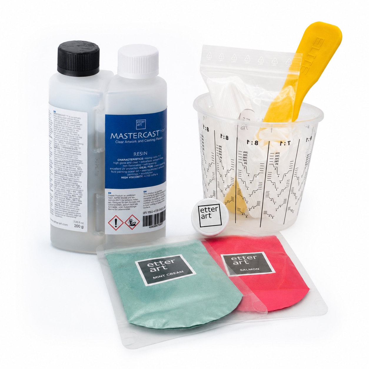 Resin Starter Set with MASTERCAST 1-2-1 (Size XS)