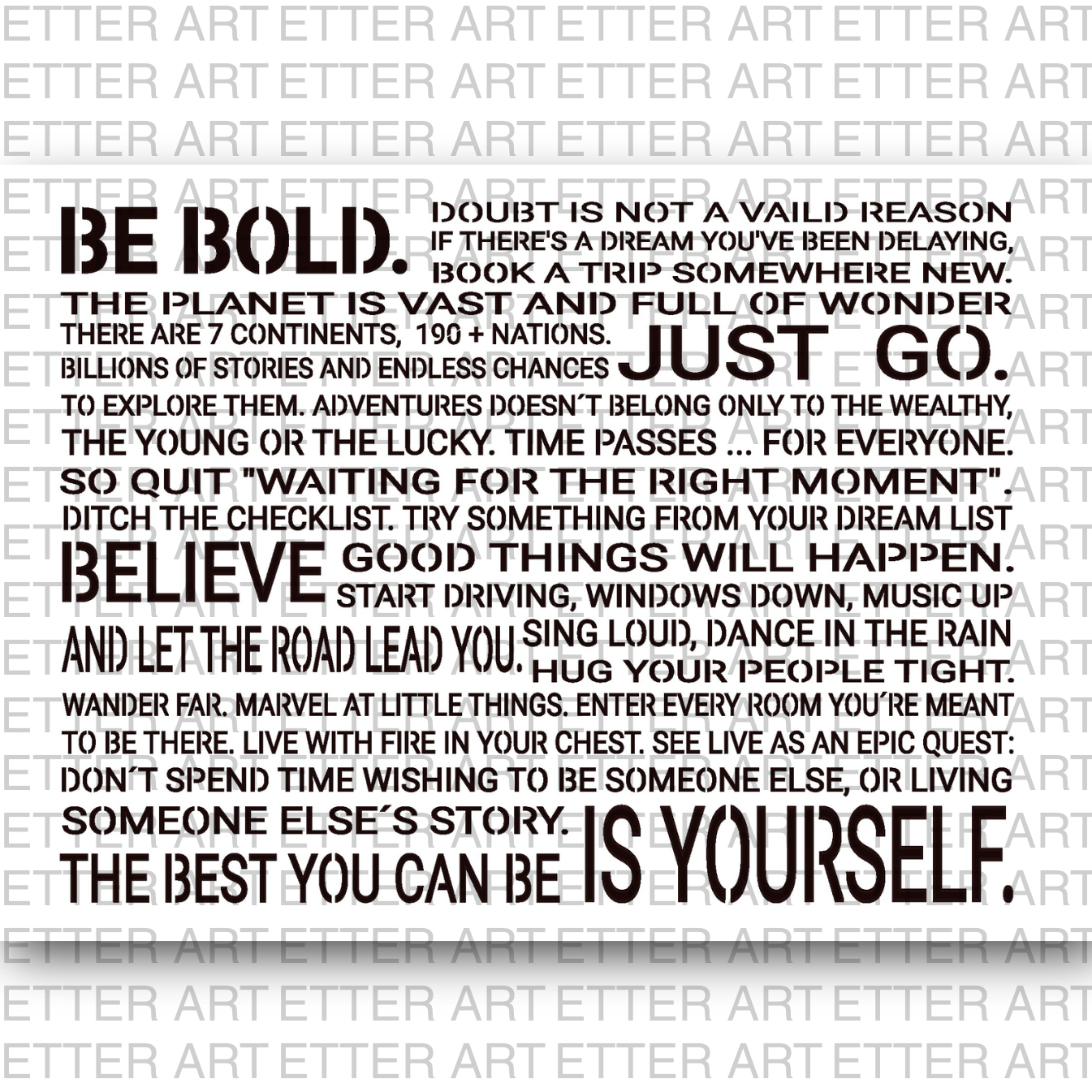 Typography English