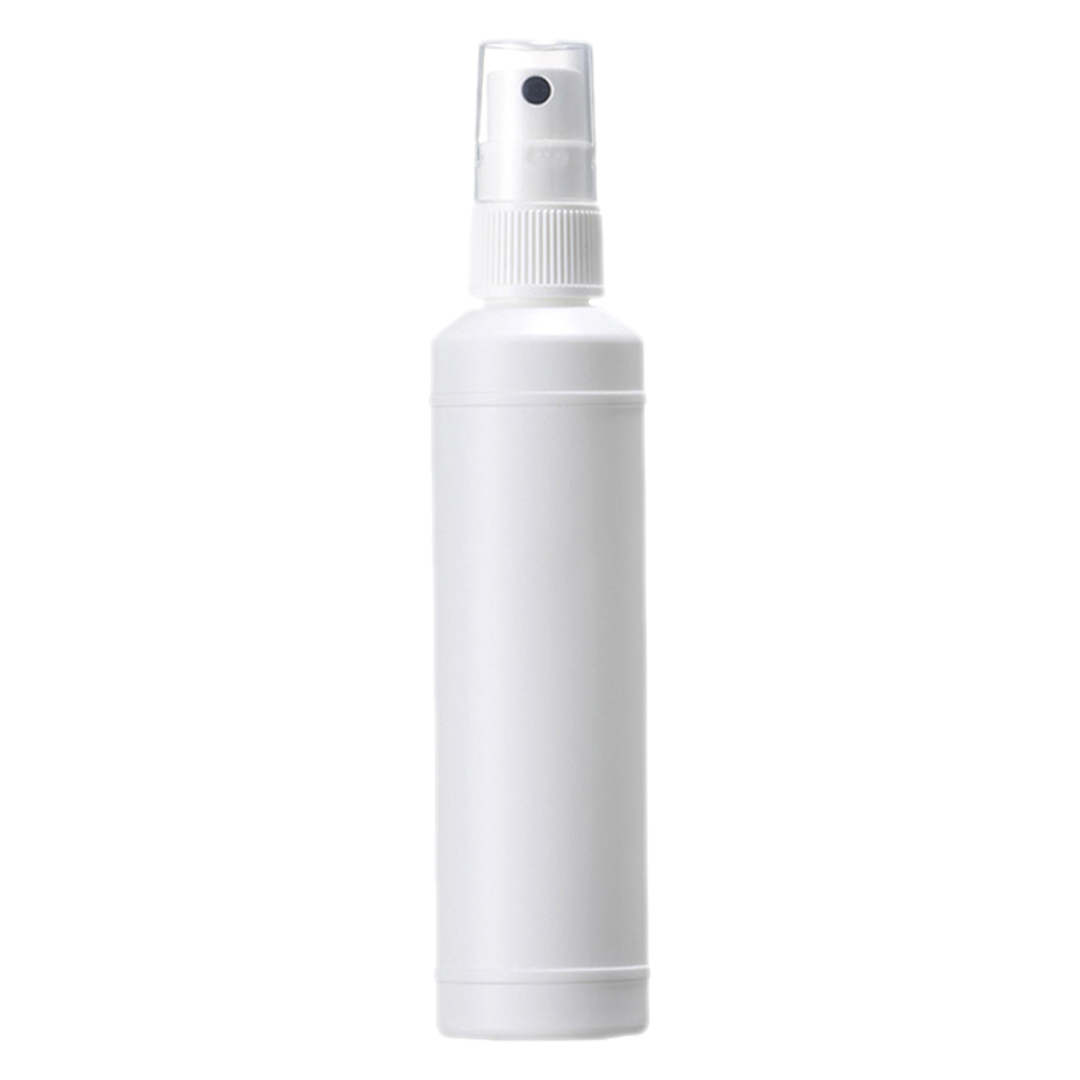Sprühflasche mit Drehverschluss 100 ml weiß