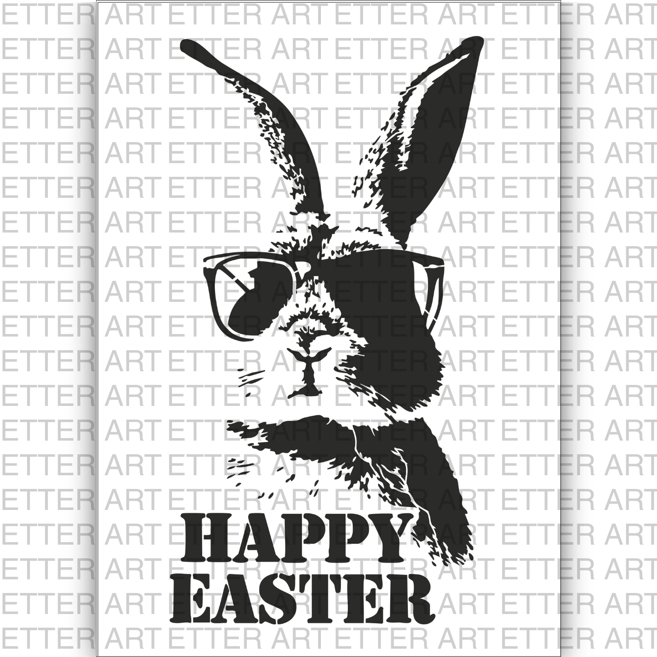 EASTER BUNNY 2 - 21,0 x 29,7 cm