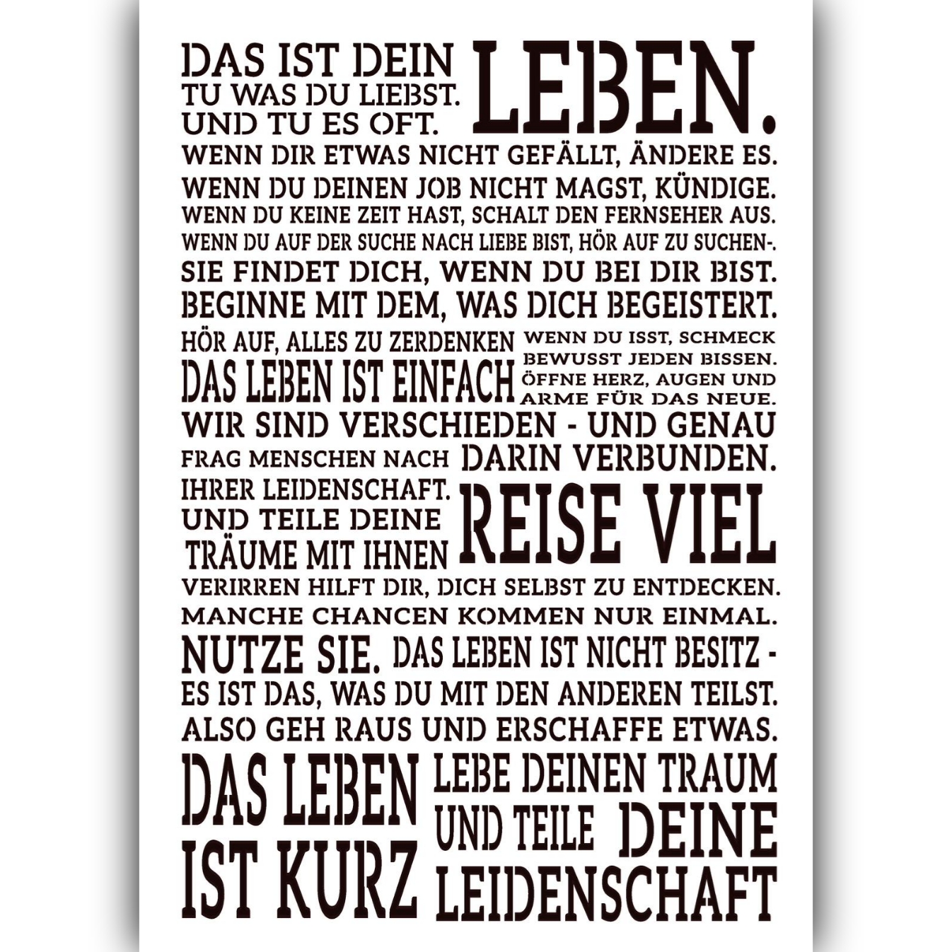 Typography German