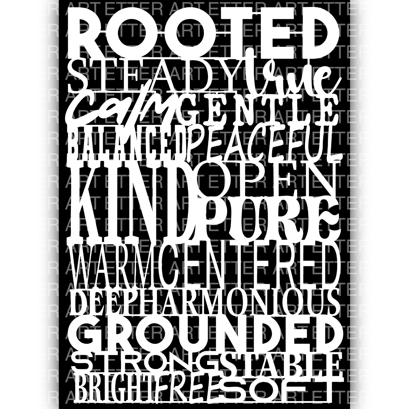 NATURAL SOULWORDS 2 - 21,0 x 29,7 cm